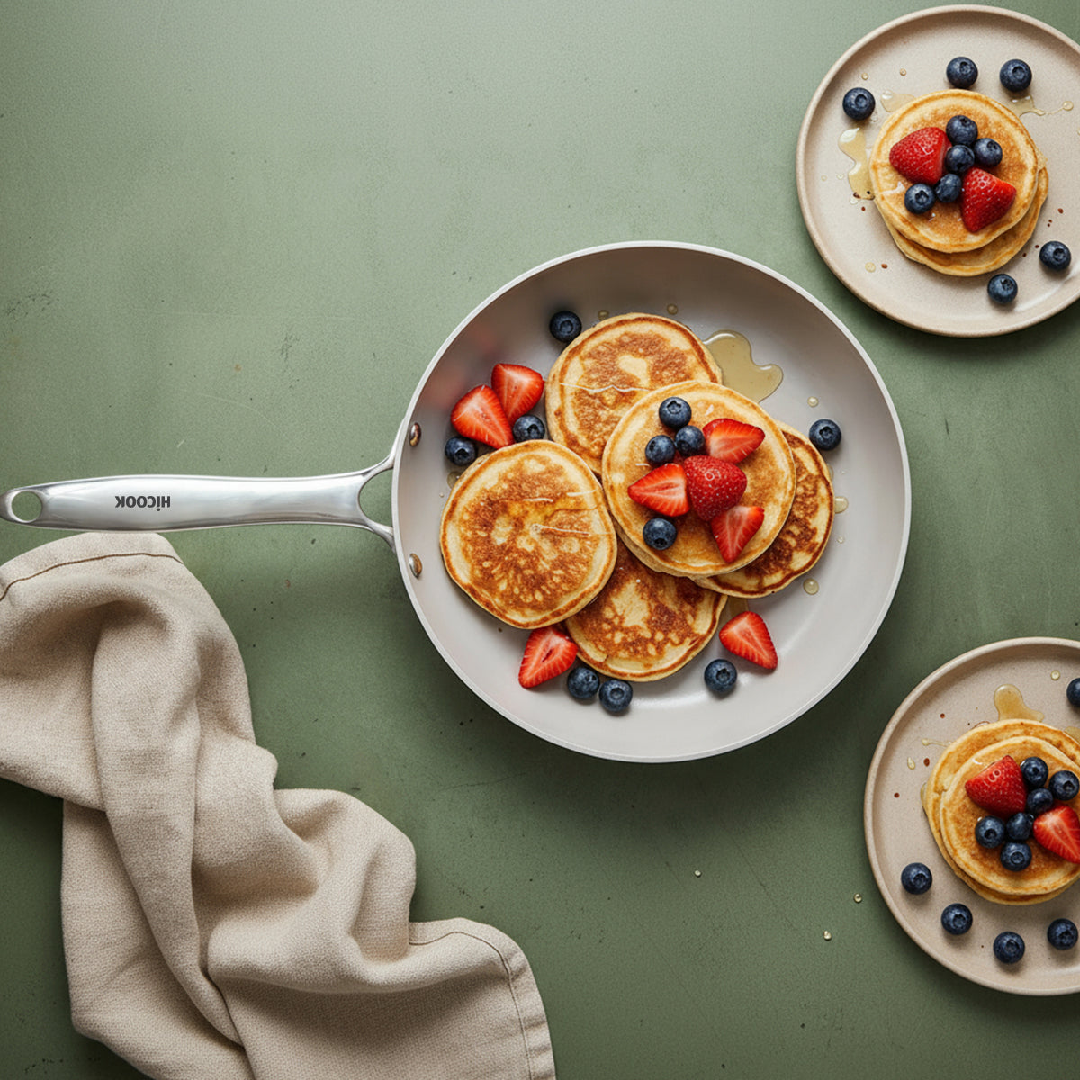 Set de Ollas y Sartenes de Cerámica