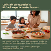 Set de Ollas y Sartenes de Cerámica