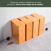 Set 4 Contenedores Herméticos de Vidrio – 2.2L