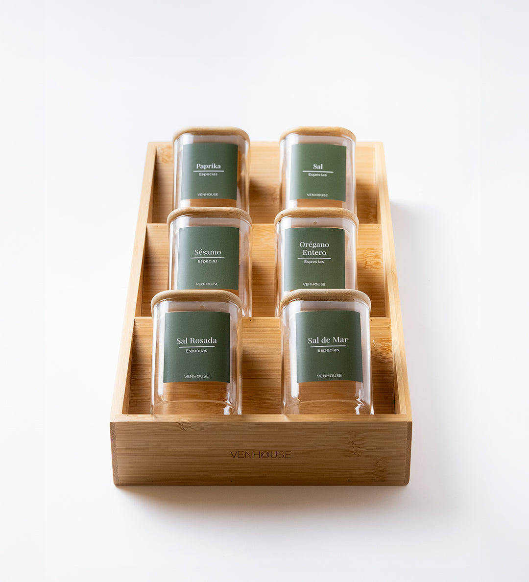 Set 6 Especieros Rectangulares