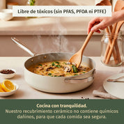 Set de Ollas y Sartenes de Cerámica