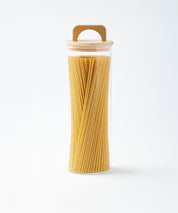 Frasco Redondo con Asa de Bambú - 2200 ml