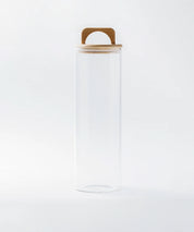 Frasco Redondo con Asa de Bambú - 2200 ml