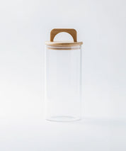 Frasco Redondo con Asa de Bambú - 1400 ml