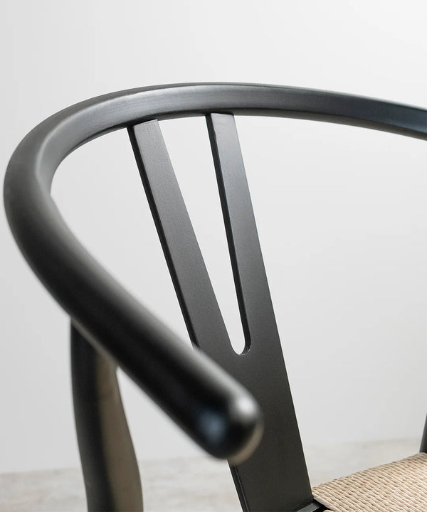 Silla Wishbone Madera y Cuerda