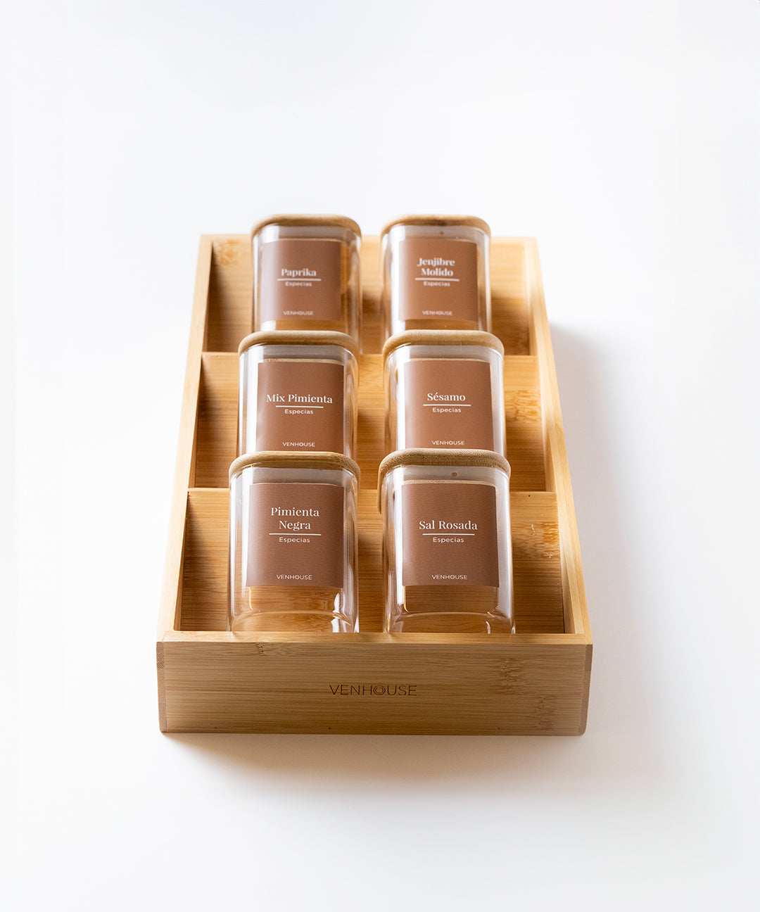 Set 6 Especieros Rectangulares