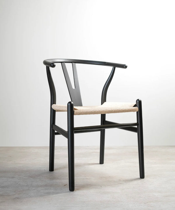 Silla Wishbone Madera y Cuerda