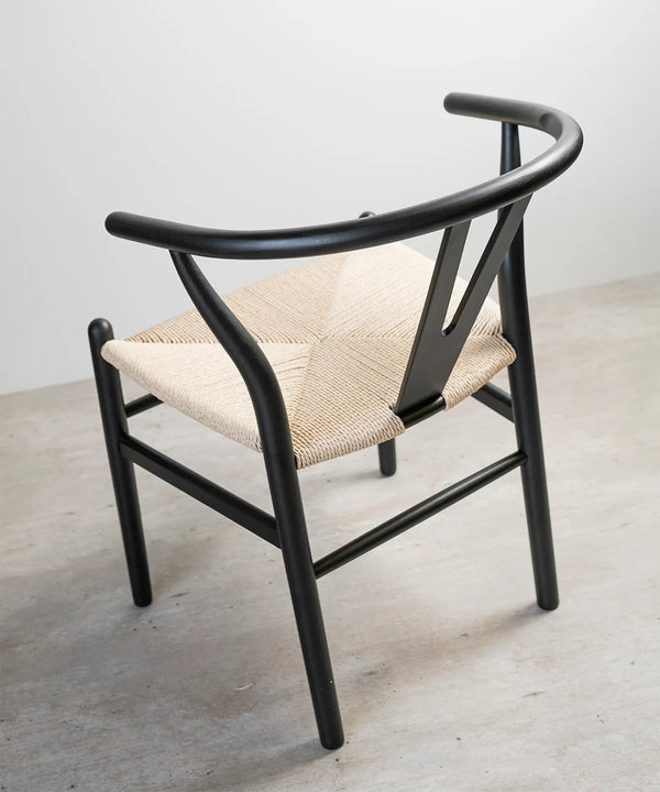Silla Wishbone Madera y Cuerda