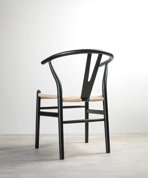 Silla Wishbone Madera y Cuerda