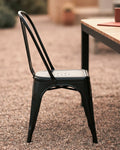 Silla clásica metal