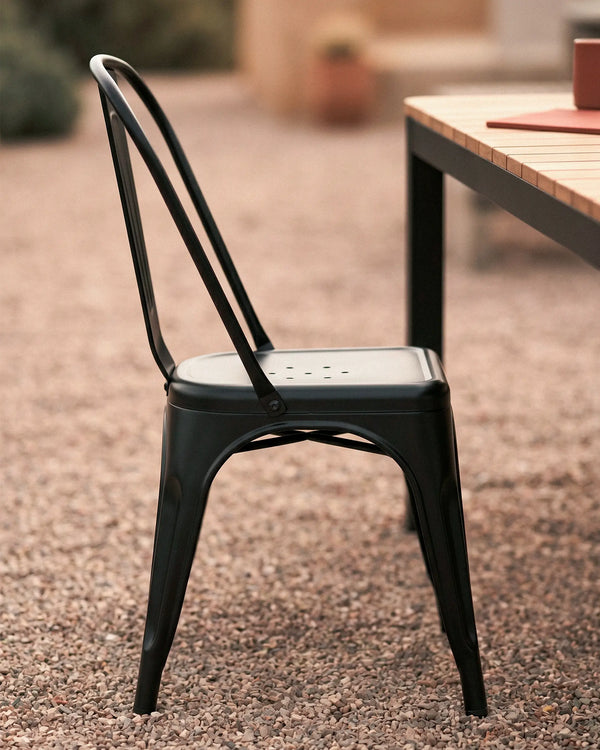 Silla clásica metal