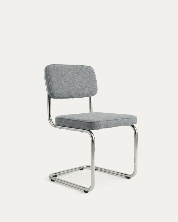 Silla Cesca Breuer comedor metal cromado respaldo acolchado lateral Venhoouse Chile