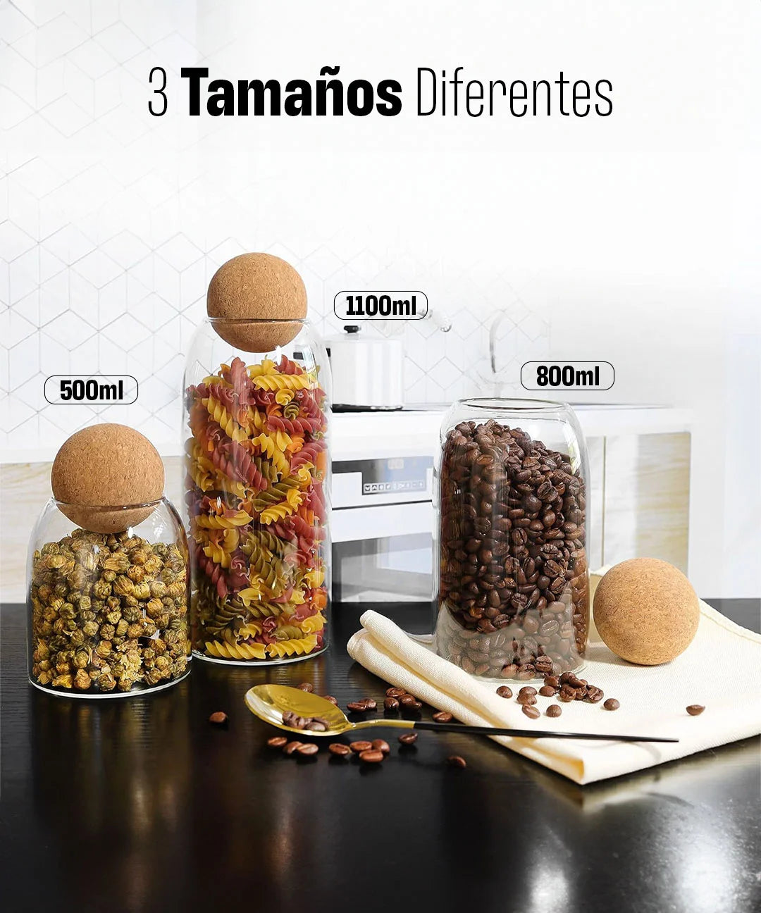 frascos conserveros ideales para almacenamiento de alimentos