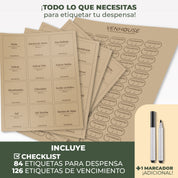 Set 3 Contenedores Herméticos Vidrio Cocina Despensa Bambú