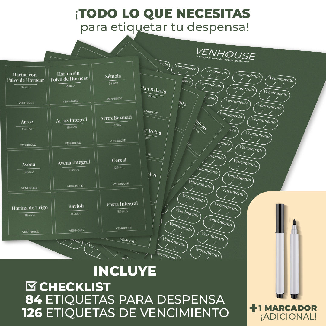 Set 3 Contenedores Herméticos Vidrio Cocina Despensa Bambú