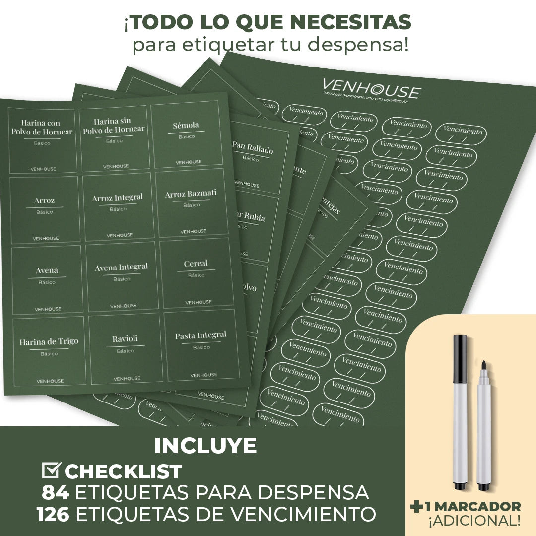 Set 4 Contenedores Herméticos de Vidrio – 2.2L