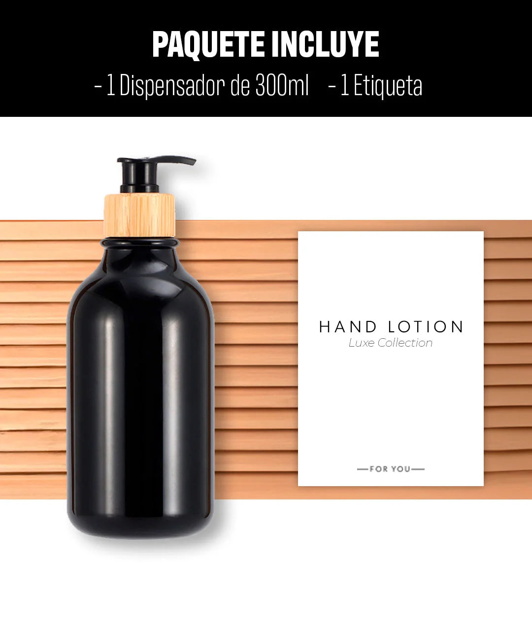 1 Dispensador de baño de 300ml
