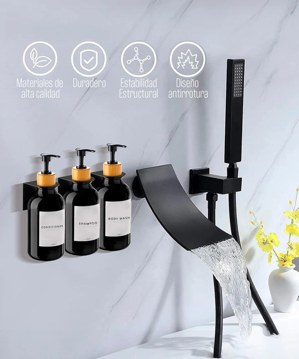 Set de 3 Dispensadores de Jabón de 500ml