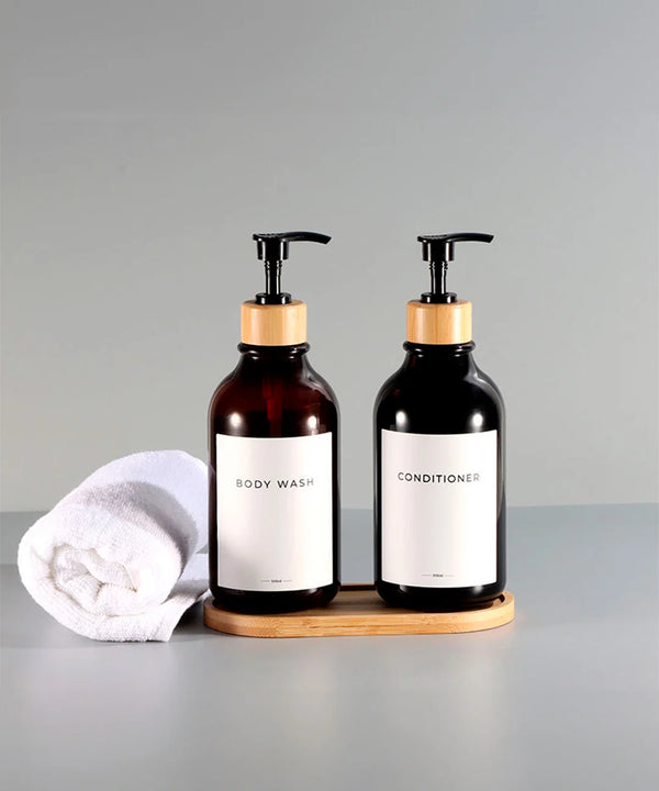 Set de 3 Dispensadores de Jabón de 500ml