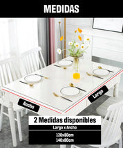 Protectores de Mesa transparentes Rectangulares