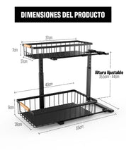 Organizador bajo Lavaplatos