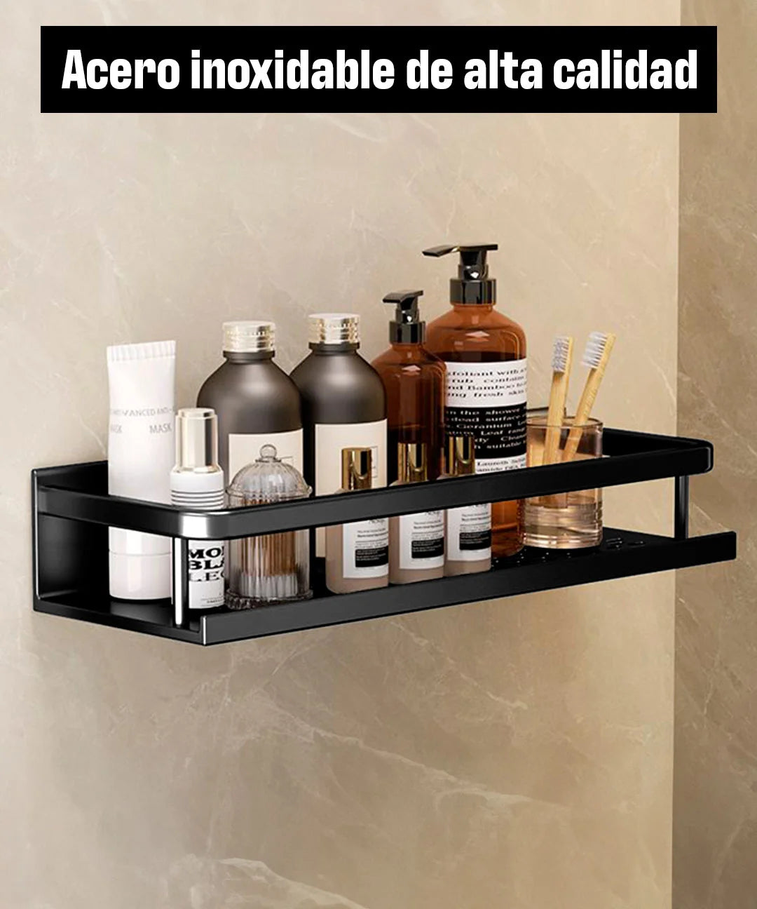 Set 2 Repisas Para Baño