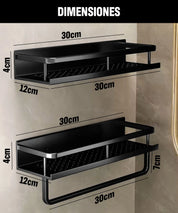 Set 2 Repisas Para Baño
