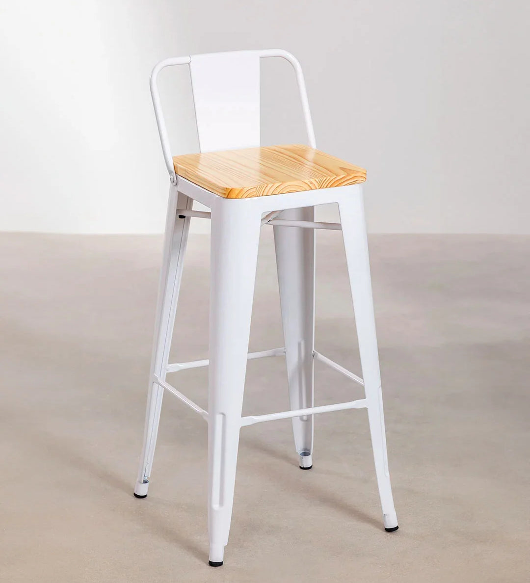 Taburete Tolix Madera 66cm
