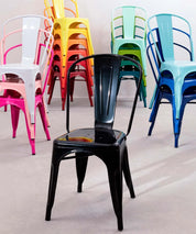 Silla Tolix Negra