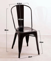 Silla Tolix Negra
