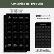 Etiquetas ESPECIERO 3.3×5.5 cm – Slim Vertical