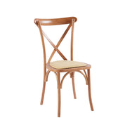 Silla Crossback Madera Natural