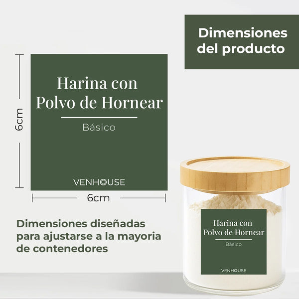 Etiquetas DESPENSA 6×6 cm