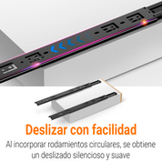 Pack 4 Organizadores Repisa Extraíble Cajones Despensa 28cm