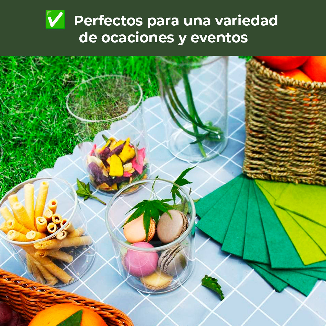 Frasco Contenedor Tarro Hermético Vidrio Tapa Bambú 1000ml