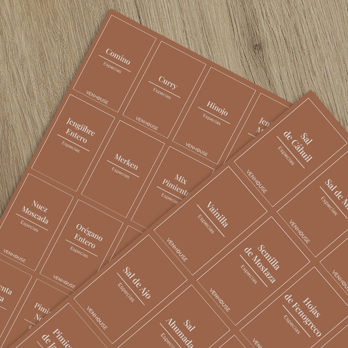 Etiquetas ESPECIERO 3.3×5.5 cm – Slim Vertical