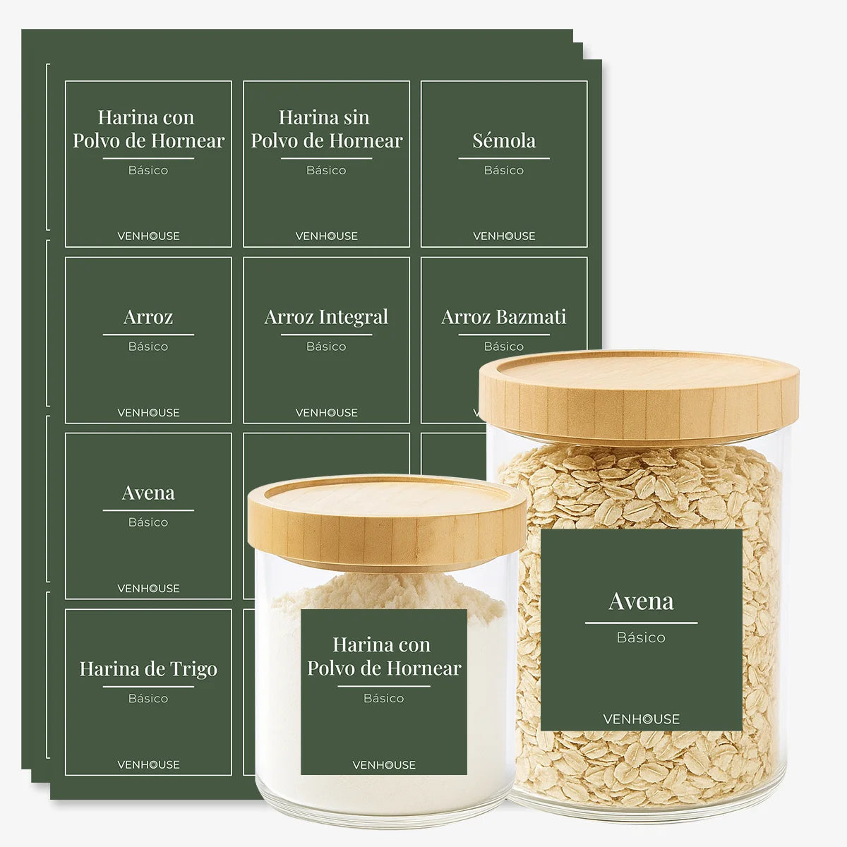 Etiquetas DESPENSA 6×6 cm