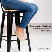 Taburete Tolix Madera 66cm